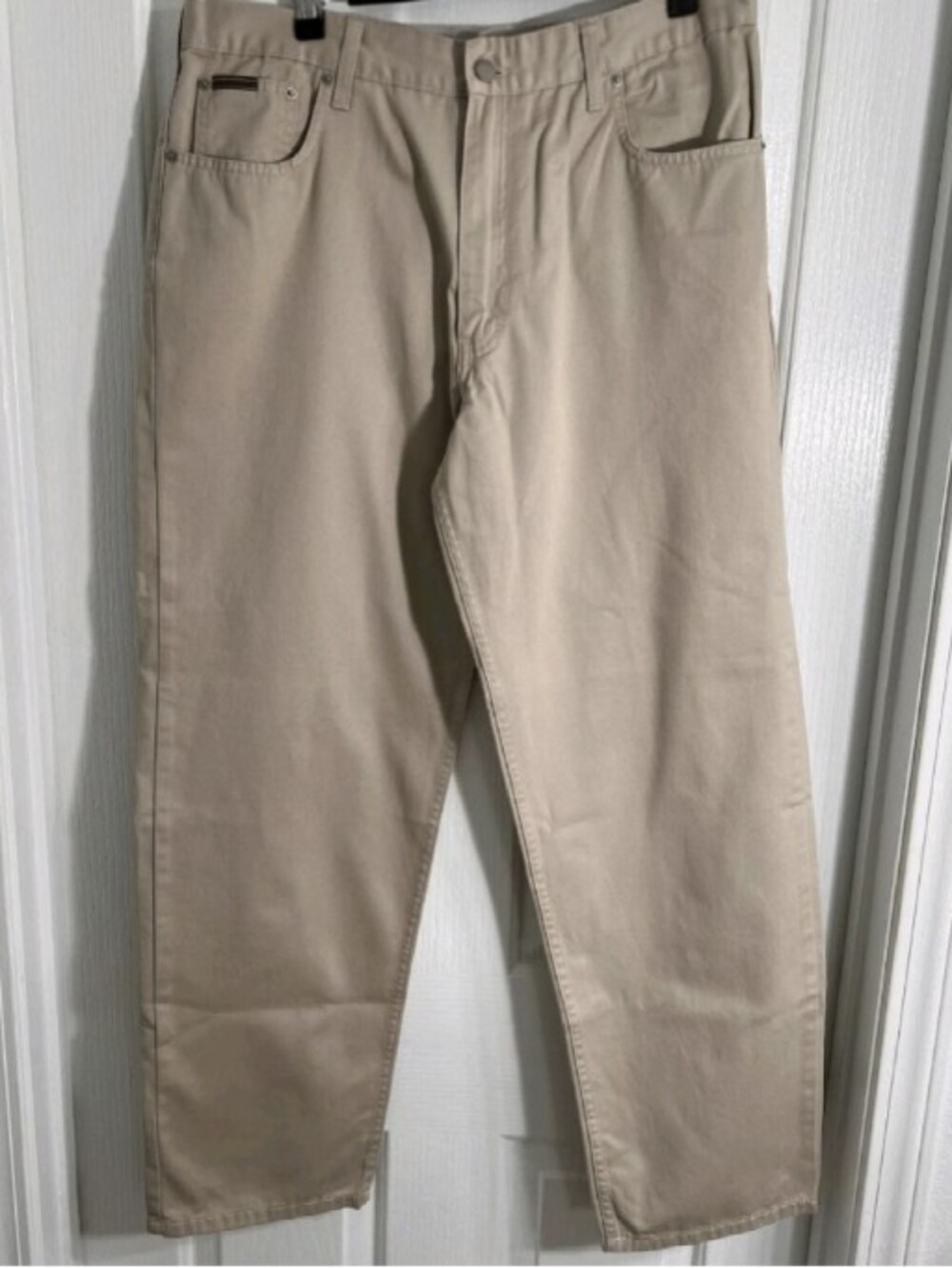 Vintage Calvin Klein Men's 36x31** Easy Fit Khaki Straight Leg Pants RN 36009